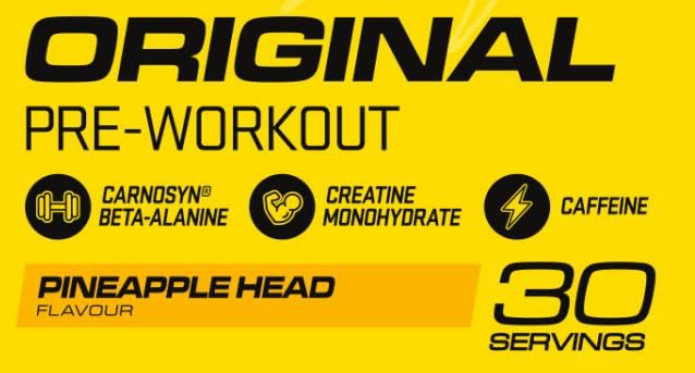 C4 Original Beta Alanine Sports Nutrition Bulk Pre Workout Powder for Men & Women | Best Pre-Workout Energy Drink Supplements | Creatine Monohydrate | Icy Blue Raspberry | 30 Servings