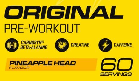 C4 Original Beta Alanine Sports Nutrition Bulk Pre Workout Powder for Men & Women | Best Pre-Workout Energy Drink Supplements | Creatine Monohydrate | Icy Blue Raspberry | 30 Servings