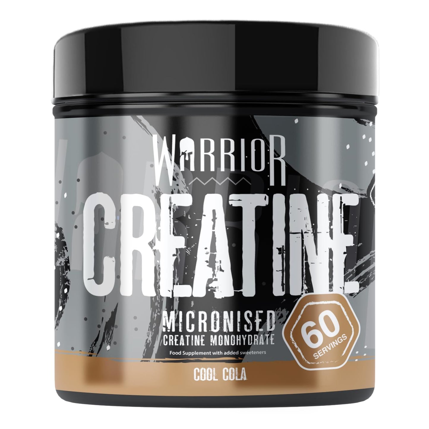 Warrior Creatine Monohydrate Powder 300g – Micronised – Proven to Improve Physical Performance and Recovery, 5g Servings (Unflavoured), 1 pack