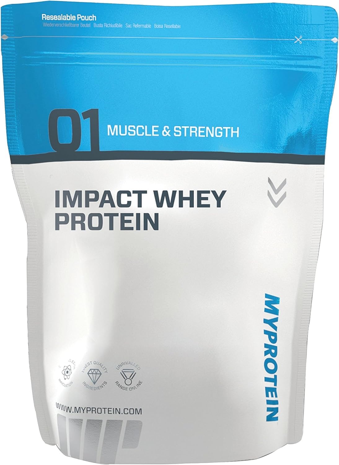 Myprotein Impact Whey Protein, 1 kg, Chocolate Smooth