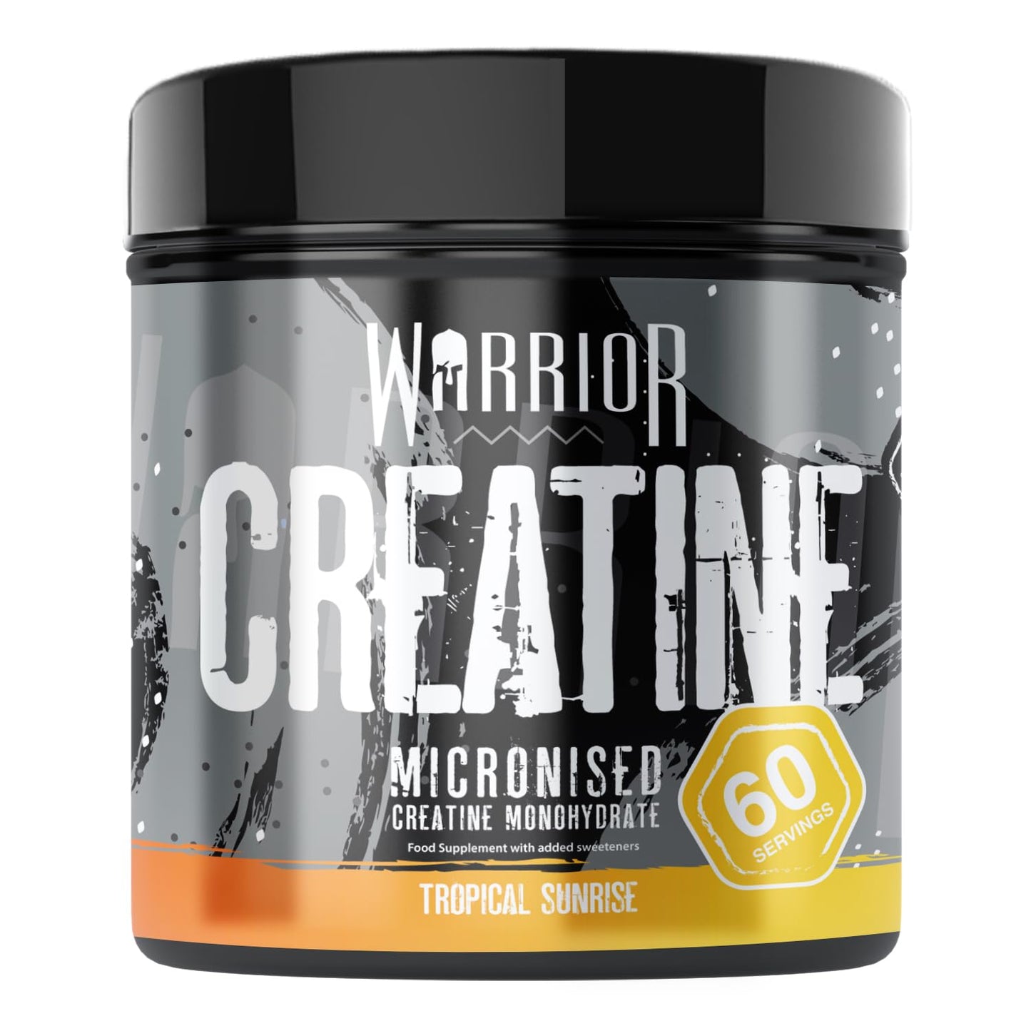 Warrior Creatine Monohydrate Powder 300g – Micronised – Proven to Improve Physical Performance and Recovery, 5g Servings (Unflavoured), 1 pack