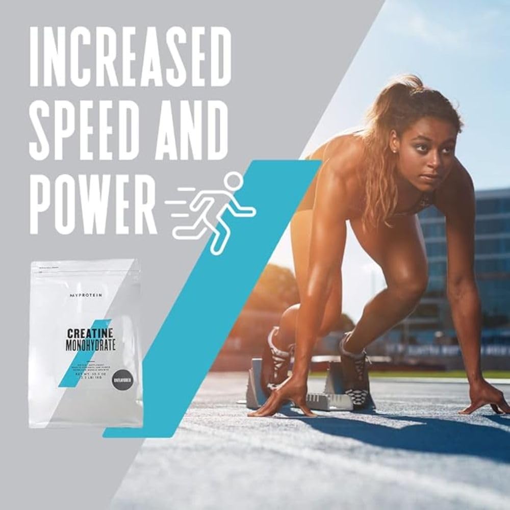 MyProtein Creatine Monohydrate Powder - 250g - Unflavoured Creatine Powder - Scientifically Proven to Help Increase Power and Physical Performance