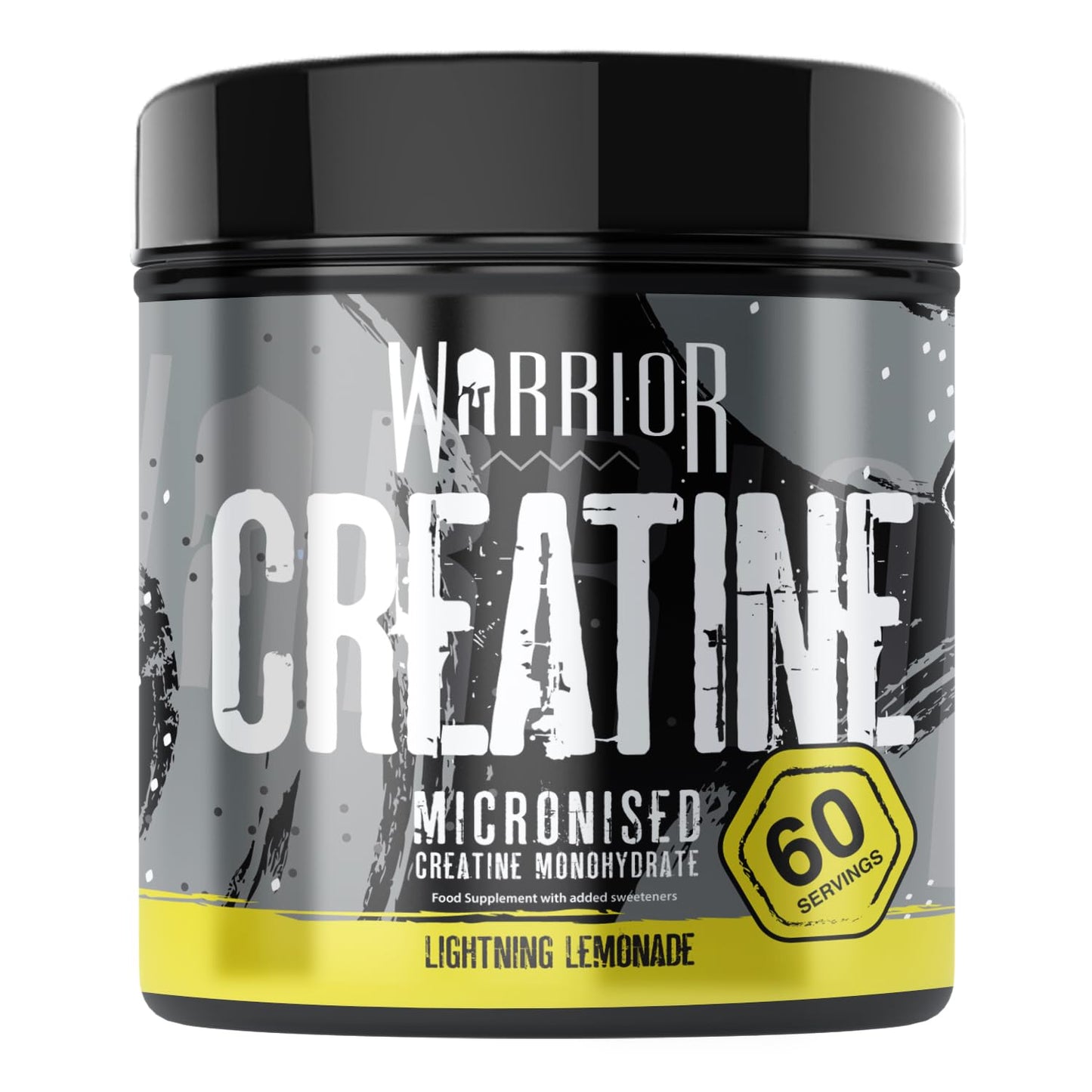 Warrior Creatine Monohydrate Powder 300g – Micronised – Proven to Improve Physical Performance and Recovery, 5g Servings (Unflavoured), 1 pack