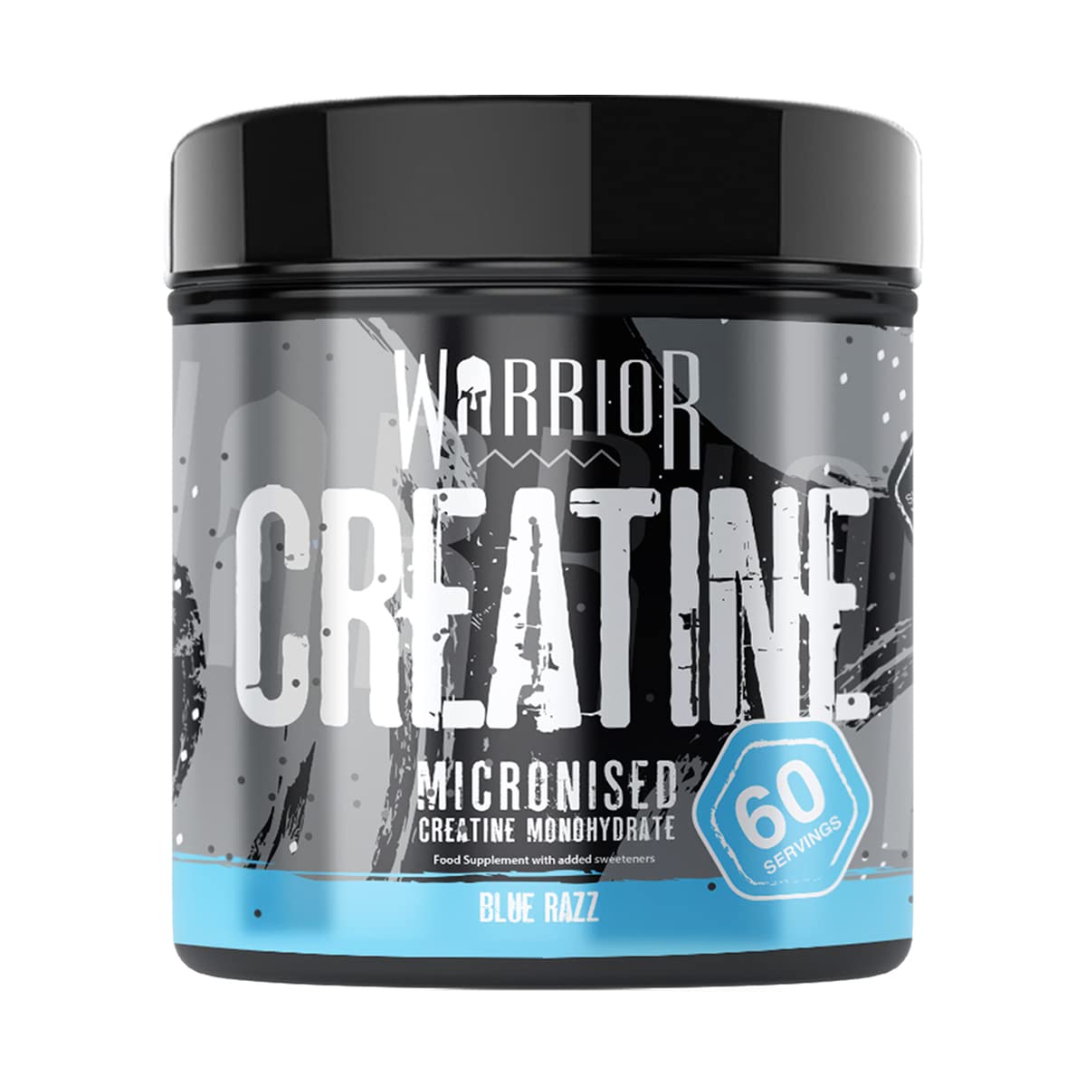 Warrior Creatine Monohydrate Powder 300g – Micronised – Proven to Improve Physical Performance and Recovery, 5g Servings (Unflavoured), 1 pack