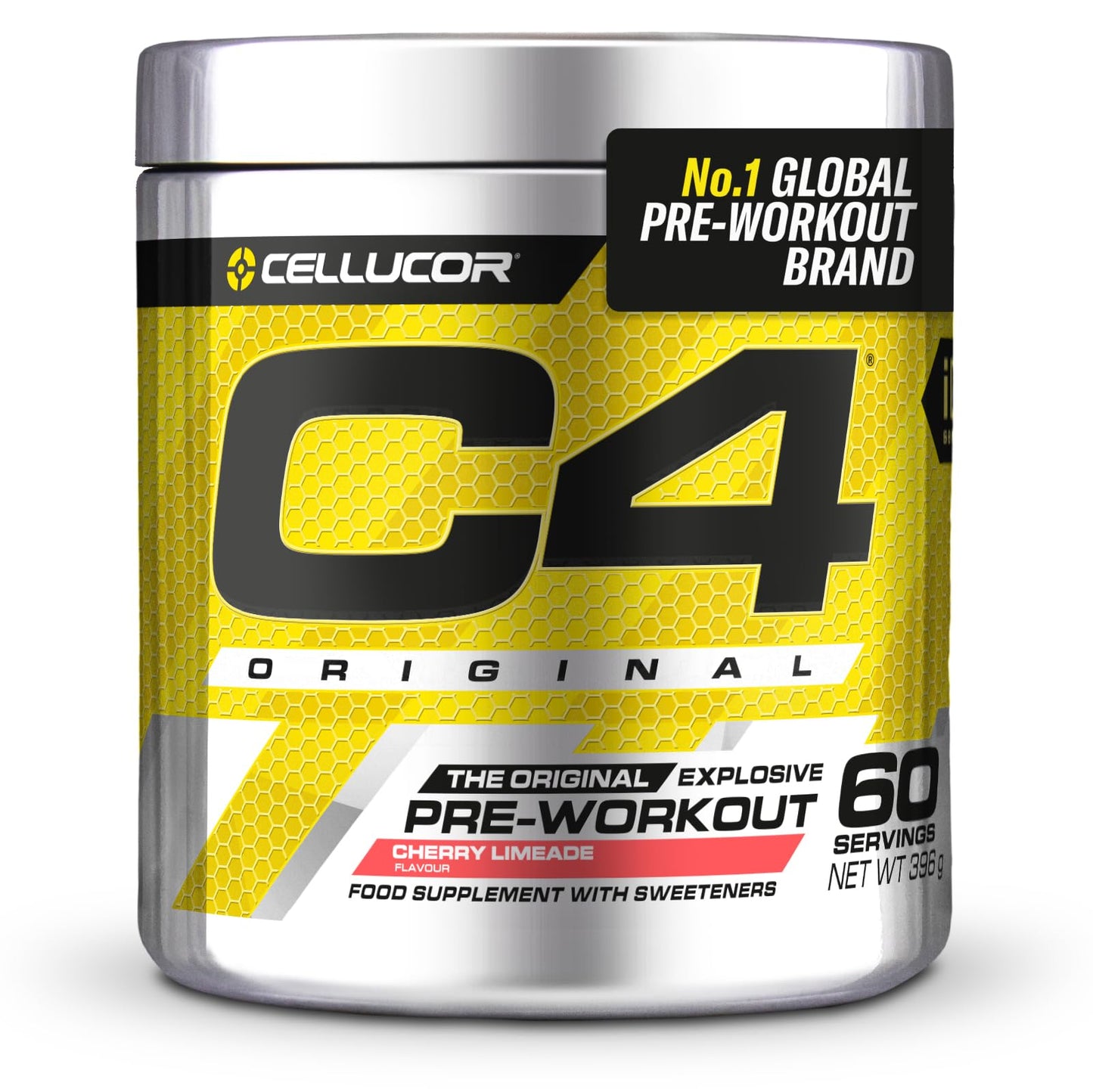 C4 Original Beta Alanine Sports Nutrition Bulk Pre Workout Powder for Men & Women | Best Pre-Workout Energy Drink Supplements | Creatine Monohydrate | Icy Blue Raspberry | 30 Servings