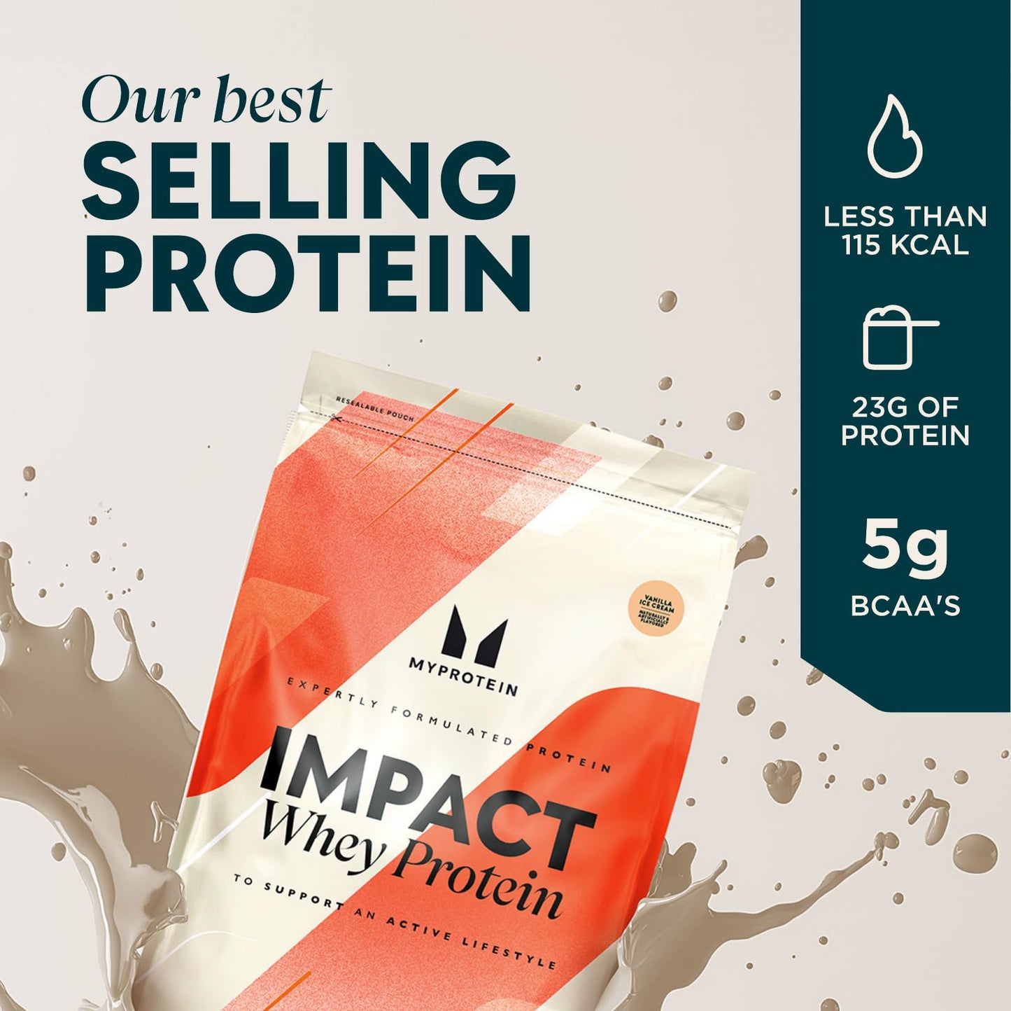 Myprotein Impact Whey Protein, 1 kg, Chocolate Smooth